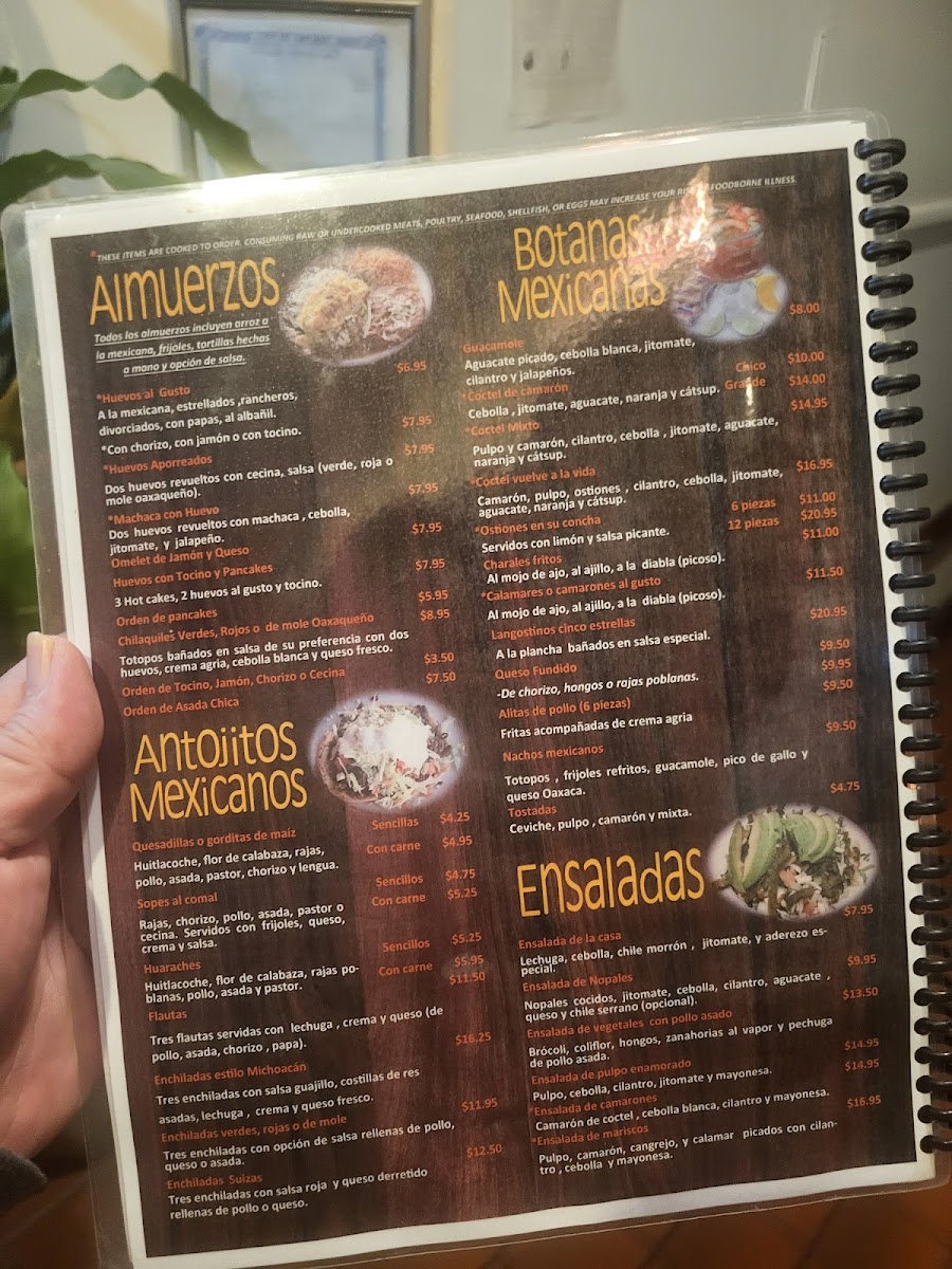 5 Estrellas Restaurante Menu - Image 5